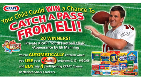 ShopRite/Kraft Football Sweeps Feature