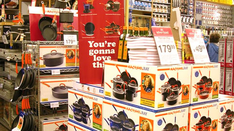 Linens 'n Things Rachael Ray Merchandising