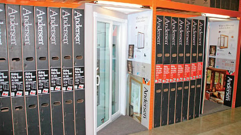 Andersen Window In-line Display