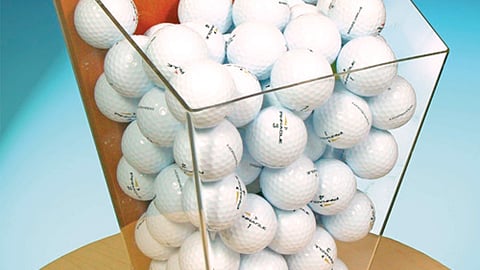 Pinnacle Golf Ball Countertop Bin