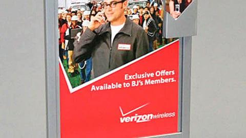 Verizon Wireless BJ's Sign