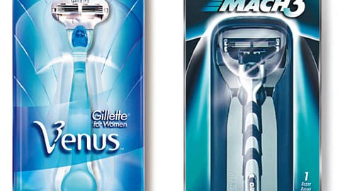 Gillette Venus, Mach3 Packaging