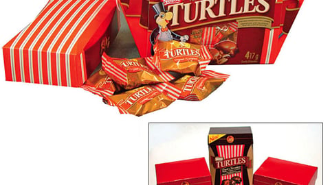 Nestle Turtles Packaging