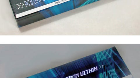 Kent Blue Packaging
