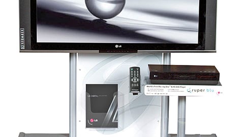 LG Blu-ray DVD Display
