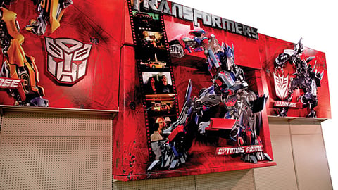 Transformers Toys "R" Us Signage