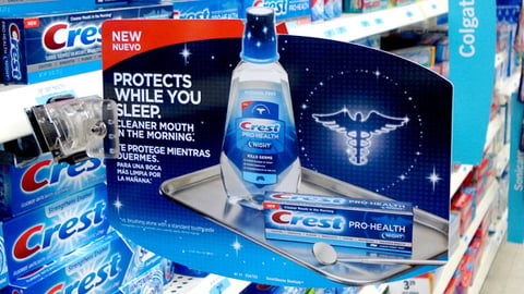 Crest Pro-Health Shelf Talker