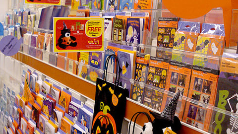 American Greetings Halloween Shelf Talkers