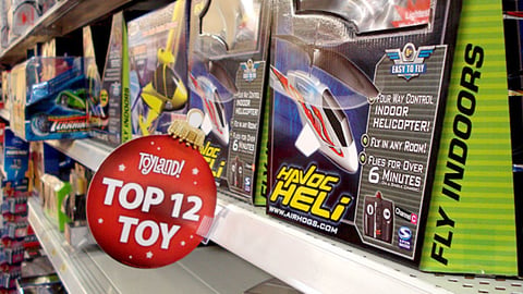 Wal-Mart 'Top 12 Toy' Shelf Tag