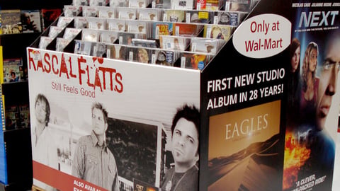 Wal-Mart New Release CD Half-Pallet