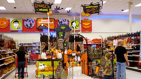 Target Halloween Department