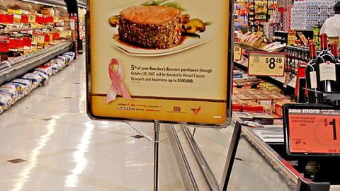 Safeway Rancher's Reserve Cause Stanchion