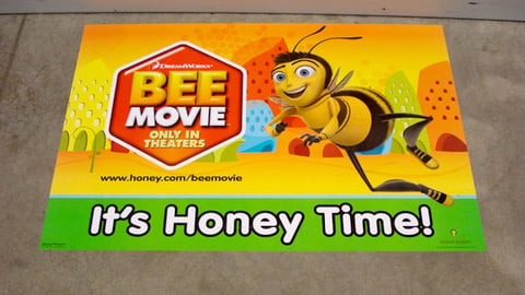 National Honey Board 'Bee Movie' Floor Cling