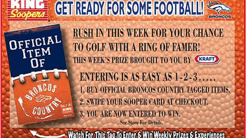 King Soopers Denver Broncos Feature