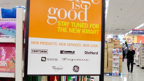 Kmart 'Change is Good' Appliance Stanchion