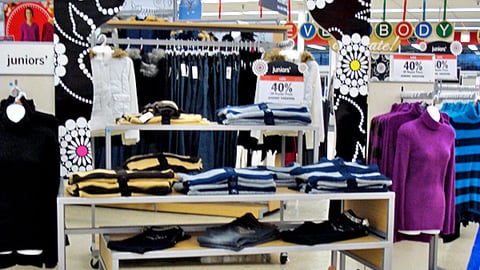 Kmart Juniors' Clothing Display Rack