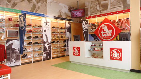 The Athlete's Foot Interior