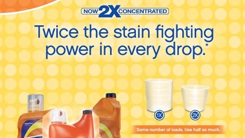 Costco Connections Tide 2x Concentrated Feature