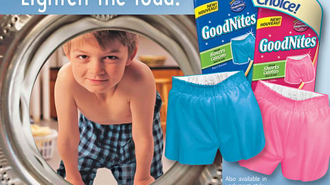 Huggies GoodNites Sign