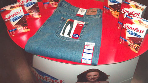 Wal-Mart 'Zip Up' Countertop Display