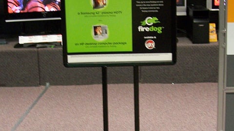 Circuit City/Samsung '24' Stanchion
