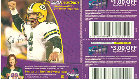 Prilosec 'Season of a Lifetime' FSI