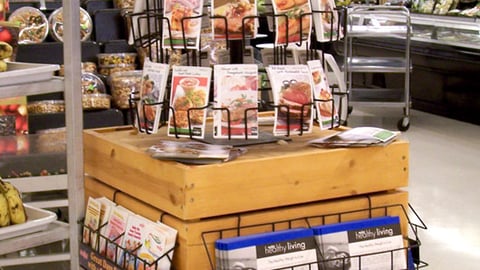 Meijer 'Healthy Living' Display