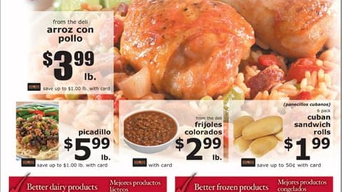 Winn-Dixie Cuban 'Sabor' Feature