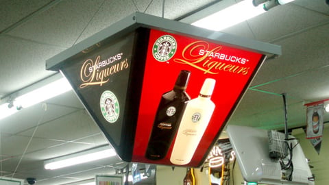 Starbucks Liqueur AirShow Ad