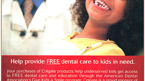 Colgate 'Give Kids a Smile' Feature