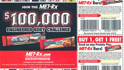 Met-Rx Contest FSI