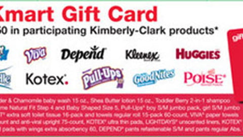 Kmart Kimberly-Clark Feature