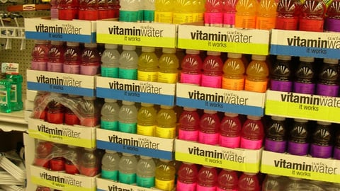 Jewel Glaceau Vitaminwater Case Stack