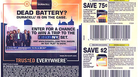 Duracell Sweeps FSI