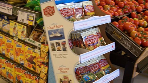 Almond Accents Greek Aisle Shipper
