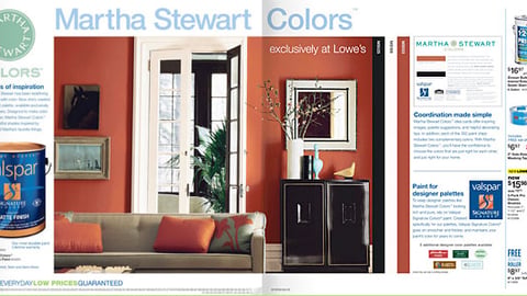 Lowe's Martha Stewart Colors Feature