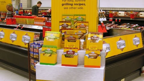 Safeway 'Great Grilling' Recipe Floorstand