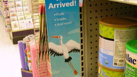 Safeway 'O' for Toddler Aisle Violator