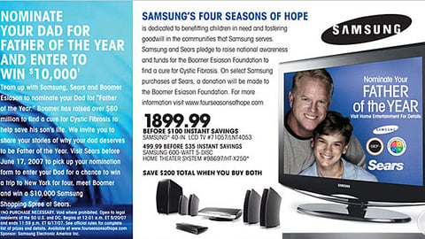 Sears/Samsung 'Father of the Year' Feature