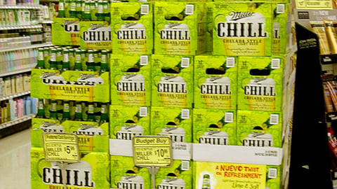 Miller Chill Case Stack