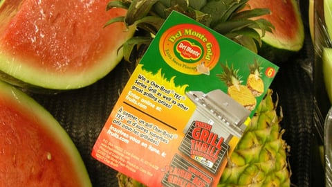 Del Monte Grilling Sweeps Fruit Tag