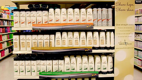 Wal-Mart Pantene Pro-V Endcap