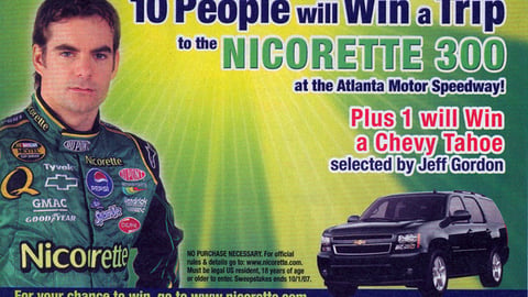Nicorette 'Ultimate Race Weekend' FSI