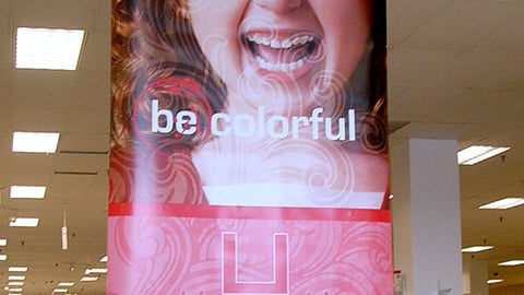 Sears 'U Be U' Ceiling Banner