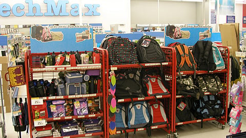 OfficeMax Backpack Displays