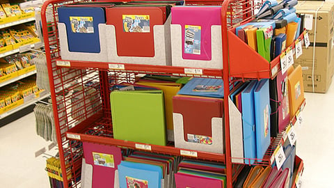 OfficeMax Back-to-School Binder Rack