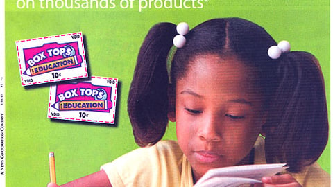 General Mills Box Tops FSI Cover