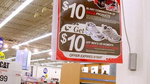 Meijer/Coca-Cola Cross-Merchandising Violator