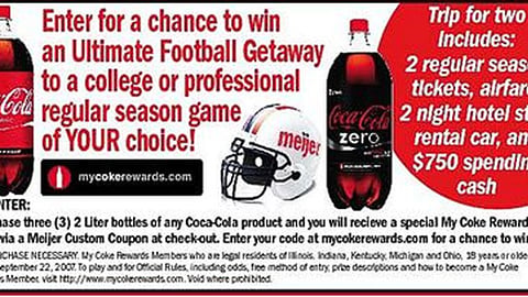 Meijer/Coke 'Ultimate Football Getaway' Feature