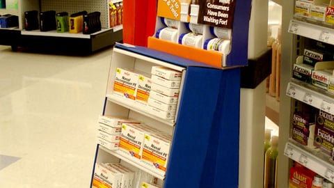 Meijer Ibuprofen Shipper